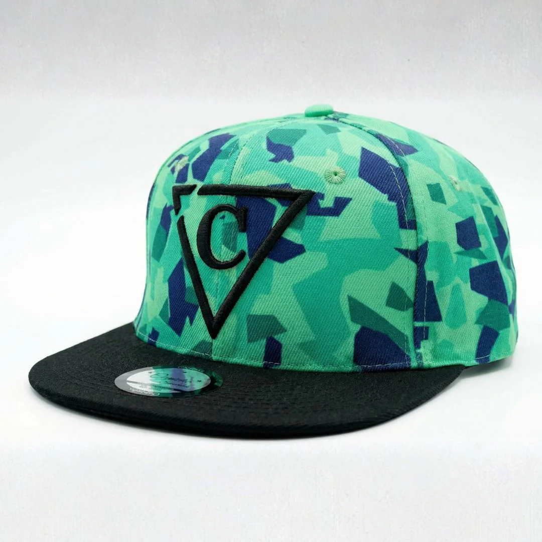Green Polygon Snapback - Image 5