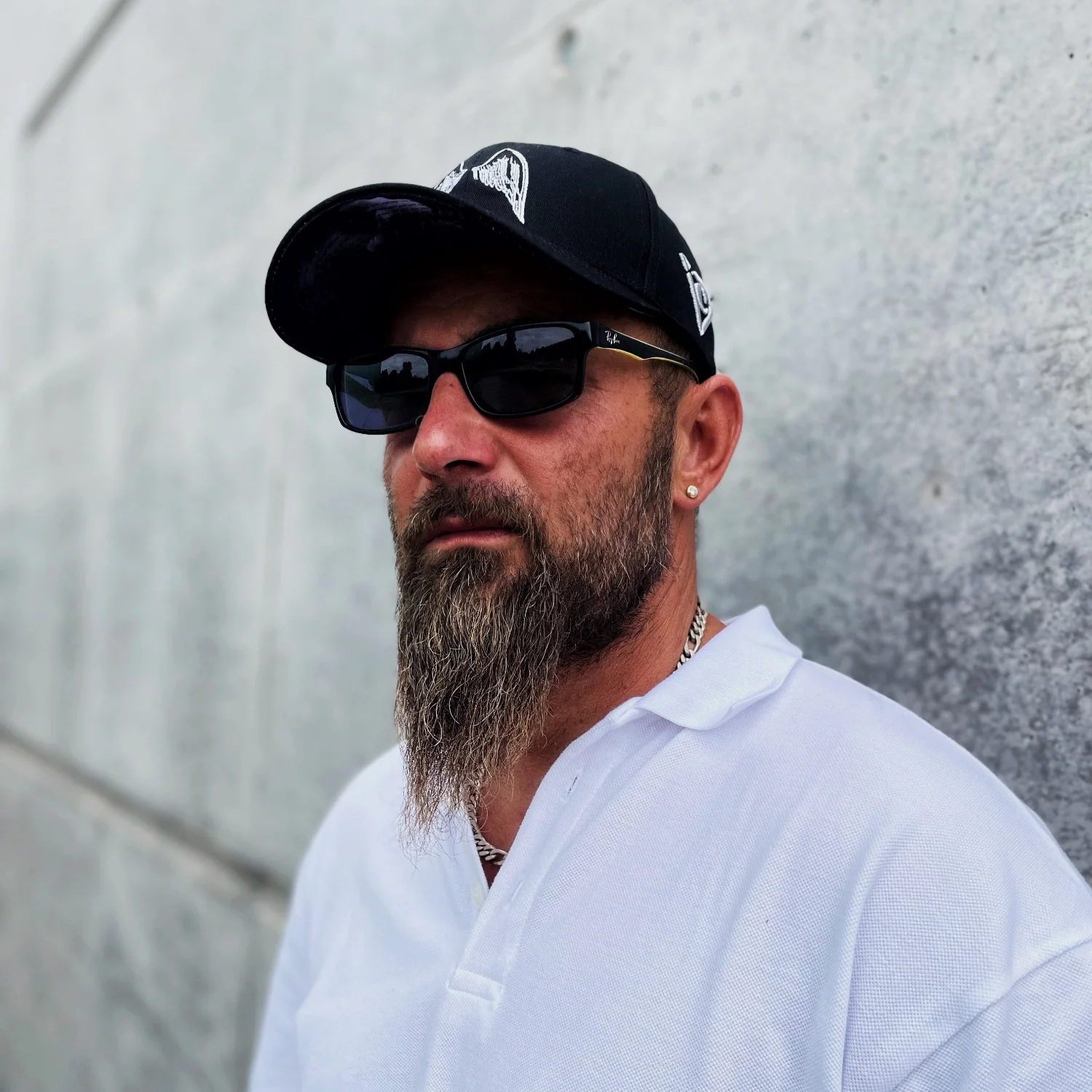 Grim Curved Cap - Black - Image 2