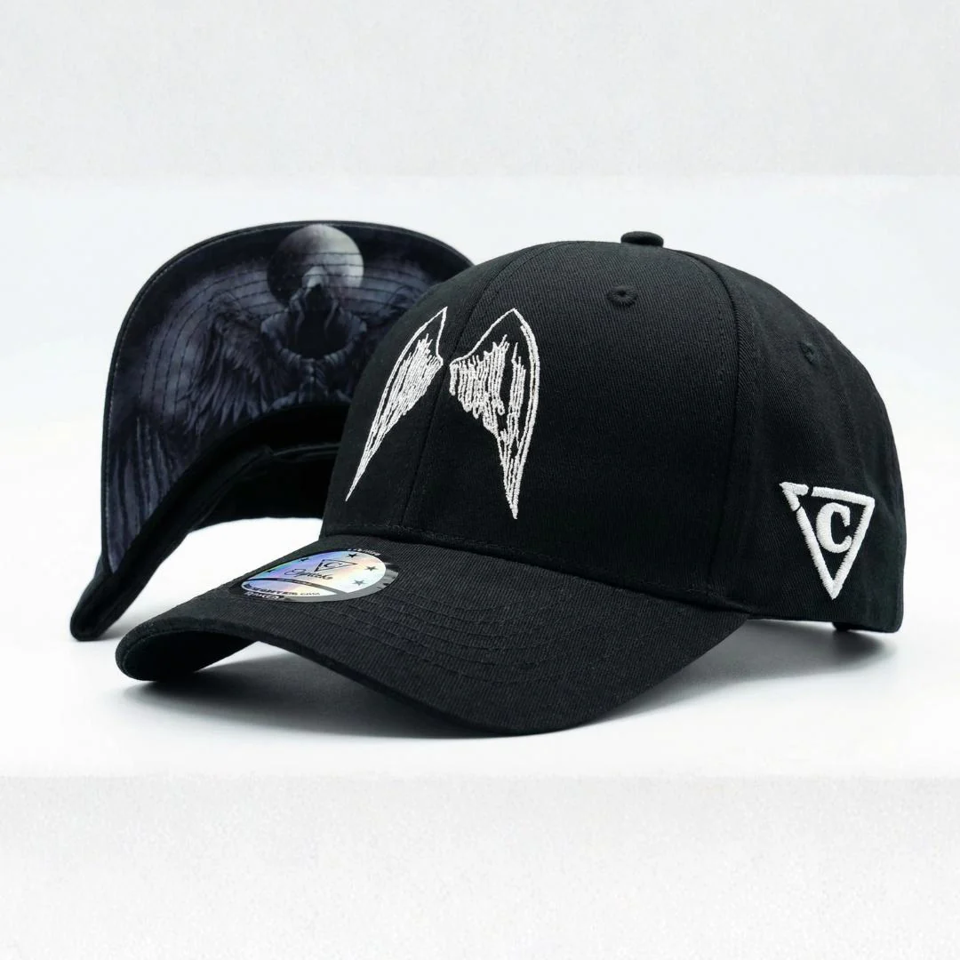 Grim Curved Cap - Black - Image 5