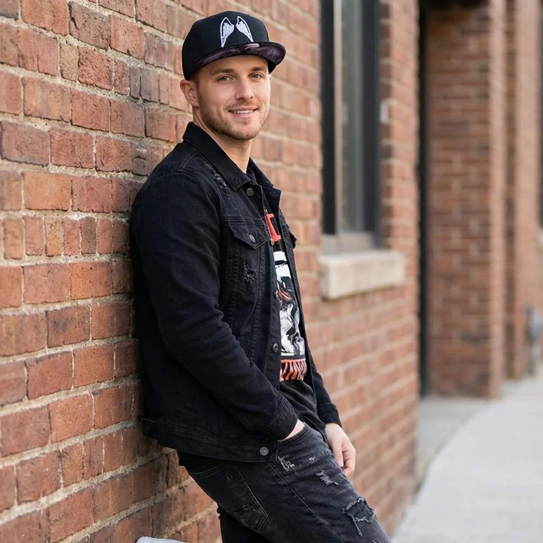 Grim Snapback - Black - Image 2