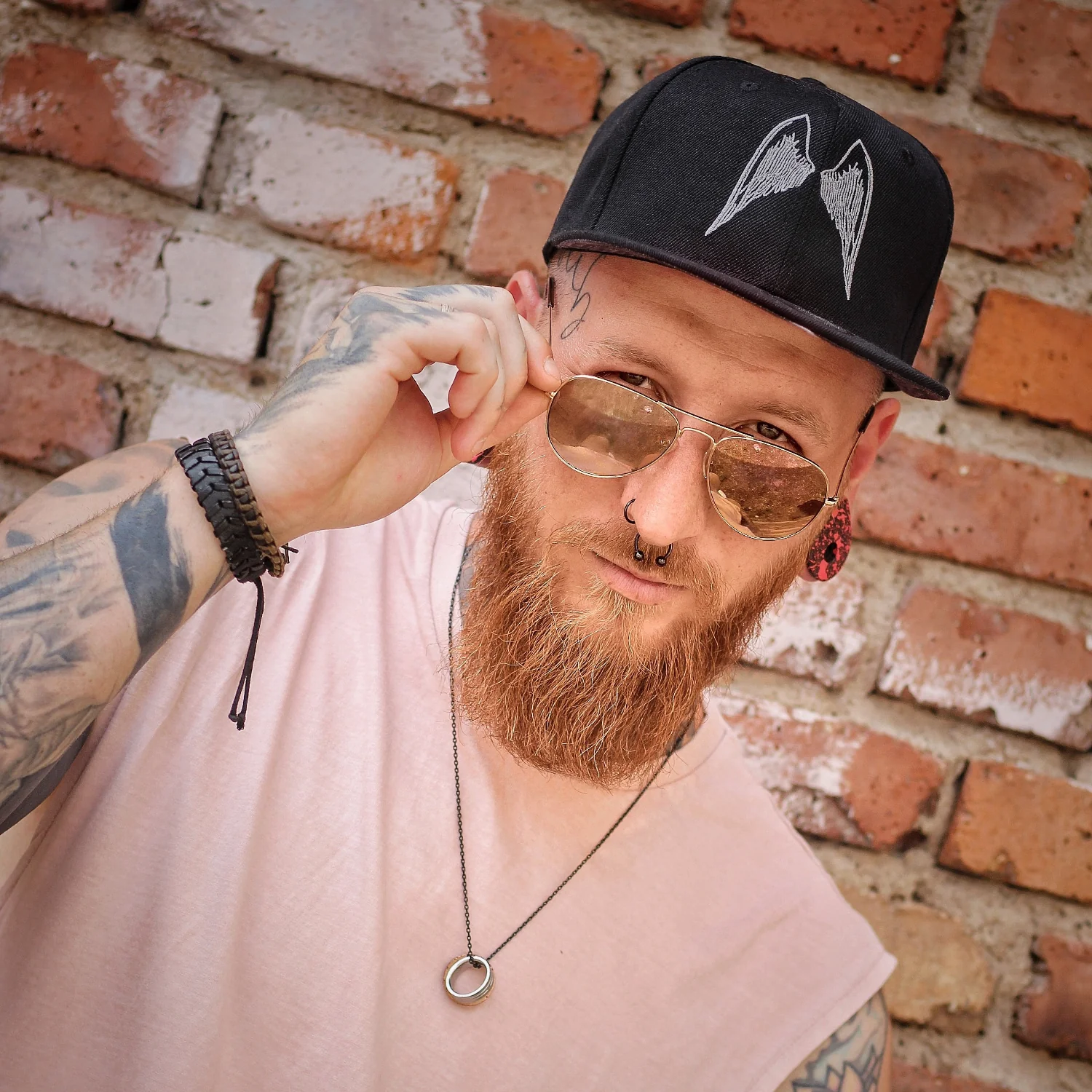 Grim Snapback - Black - Image 5