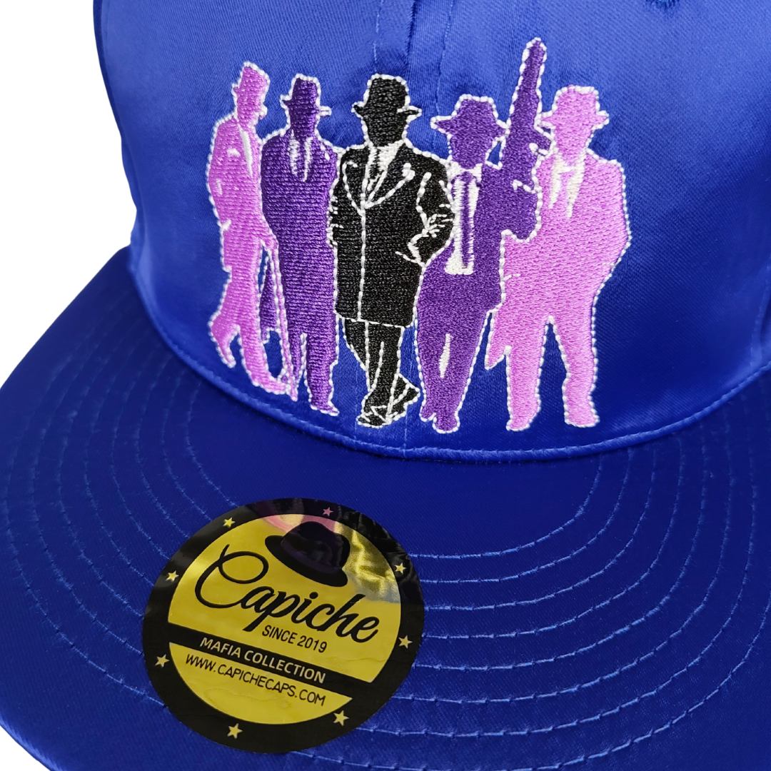 Heir To The Code Snapback No. 5 - Blue Satin - Image 10
