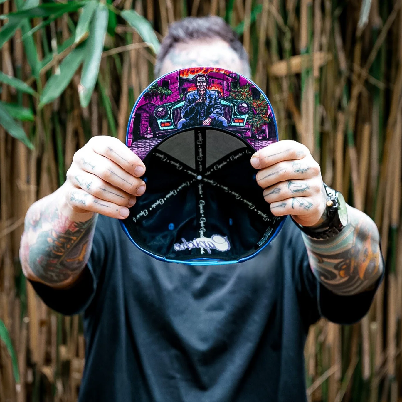 Heir To The Code Snapback No. 5 - Blue Satin - Image 9