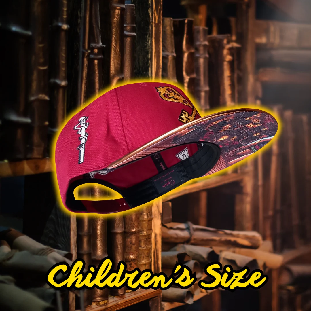 Hidden Room Snapback Child Size - Dark Red/Brown Metallic - Image 12