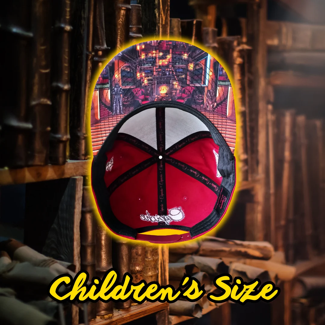 Hidden Room Snapback Child Size - Dark Red/Brown Metallic - Image 13