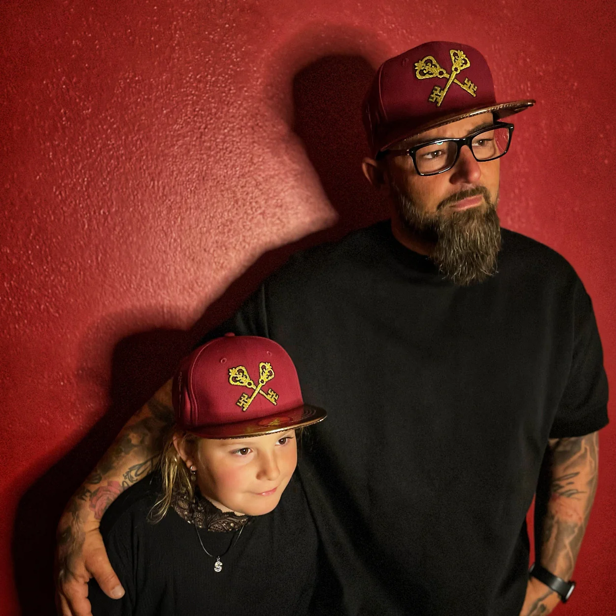 Hidden Room Snapback Child Size - Dark Red/Brown Metallic - Image 5