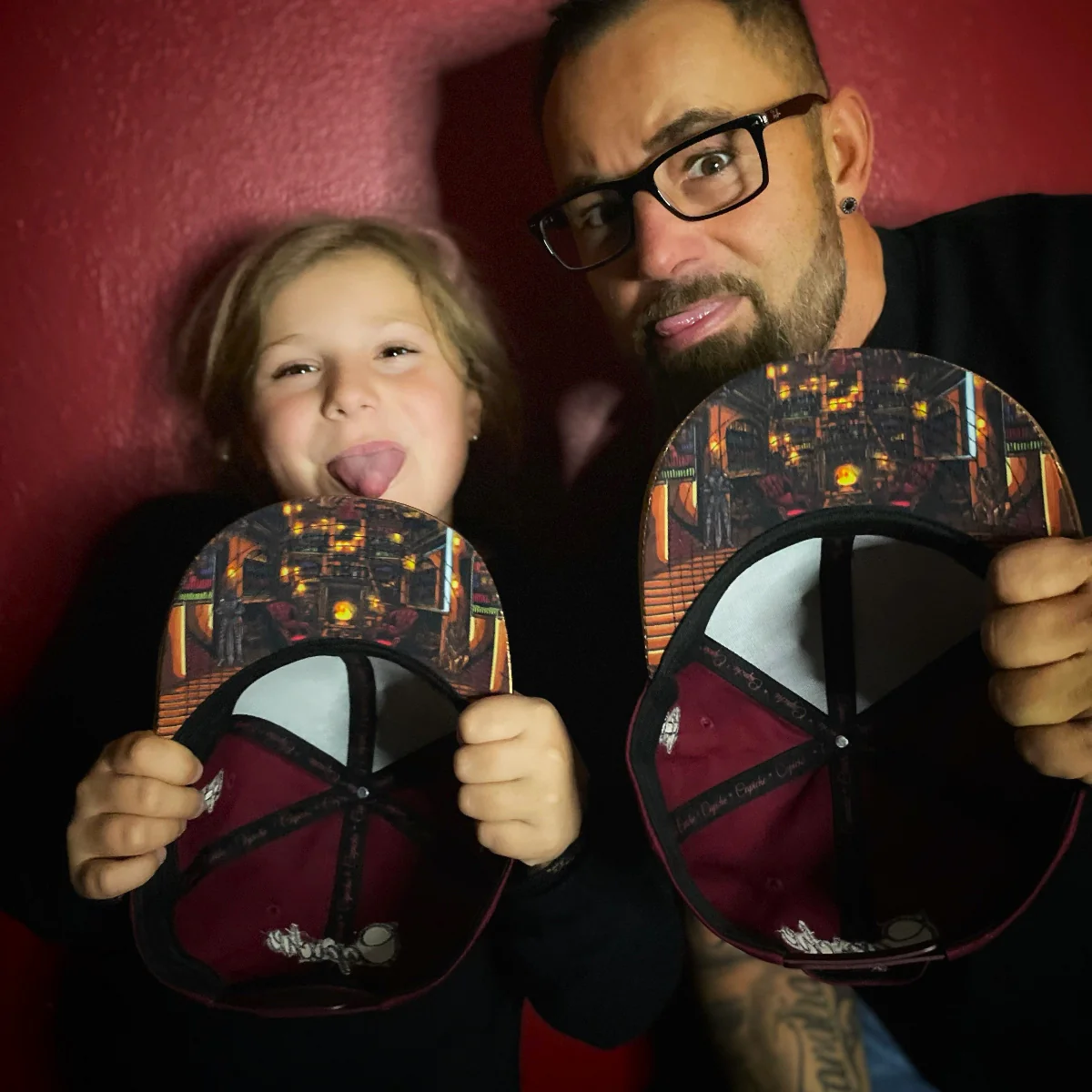Hidden Room Snapback Child Size - Dark Red/Brown Metallic - Image 8