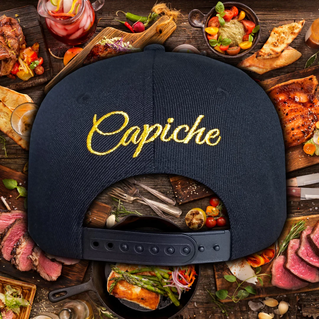 Holiday Feast Snapback - Black/Gold Glitter - Image 22