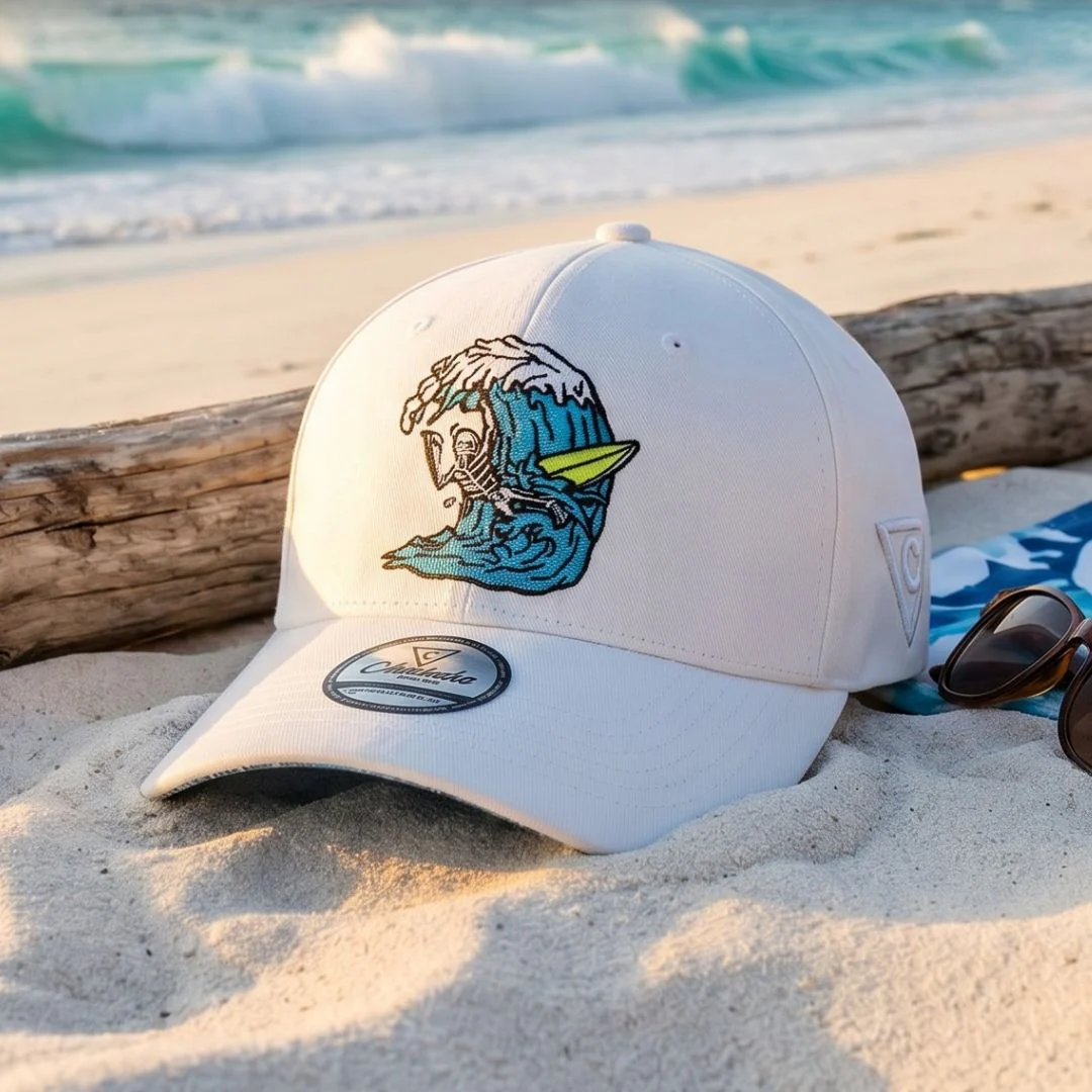 King Wave Curved Cap - White - Image 3