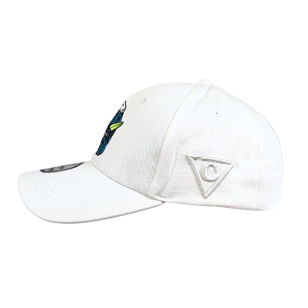King Wave Curved Cap - White - Image 5