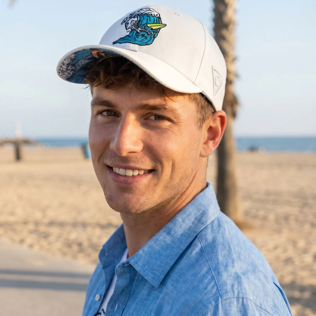 King Wave Curved Cap - White - Image 7