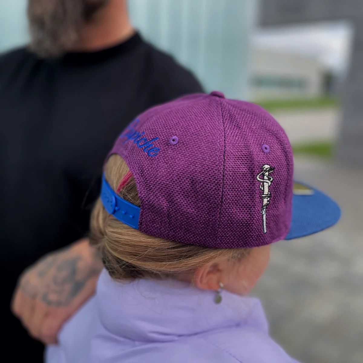 Magic Spell Snapback Child Size - Purple/Blue Thick Cotton - Image 8