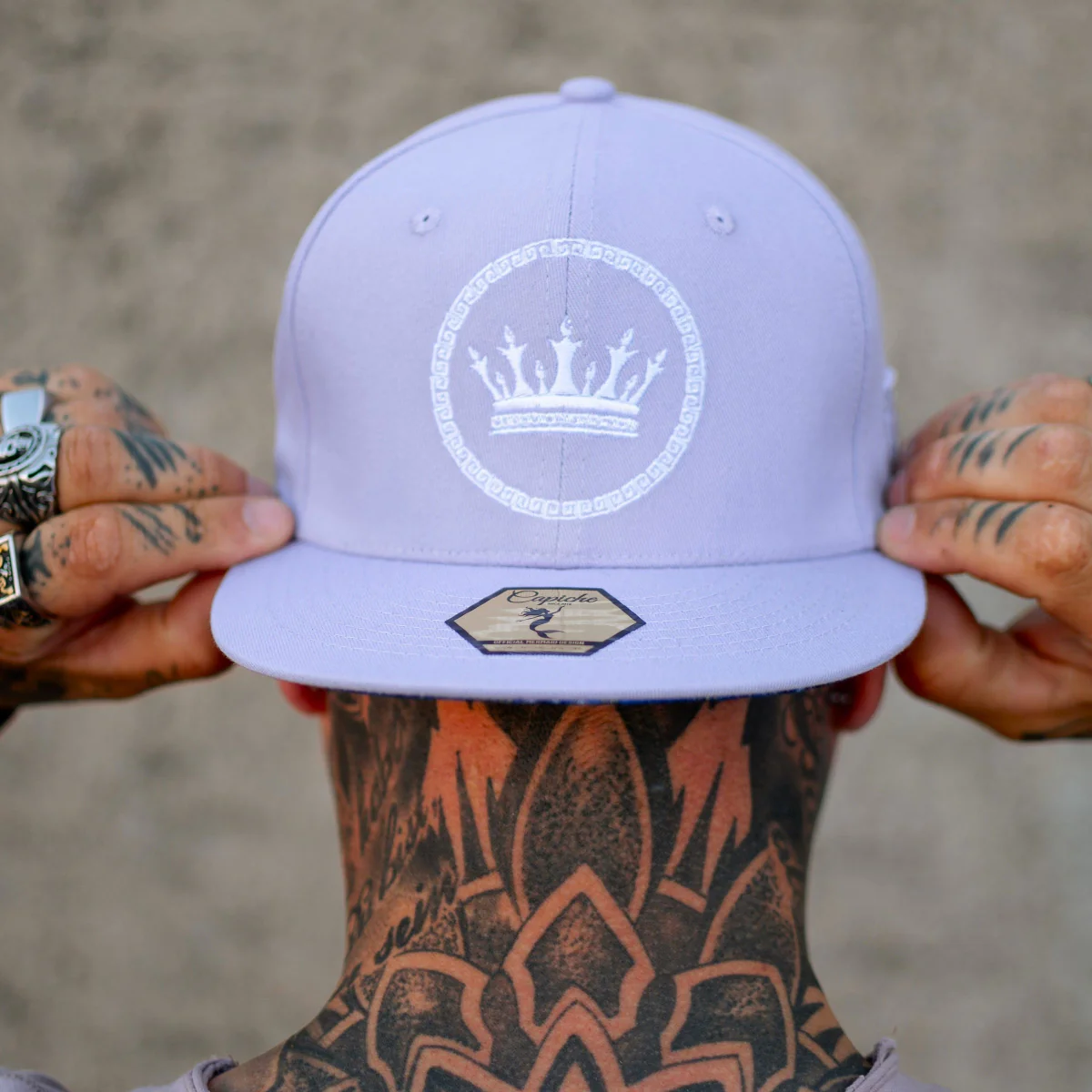 Mermaids Kingdom Snapback - Pastel Purple - Image 2