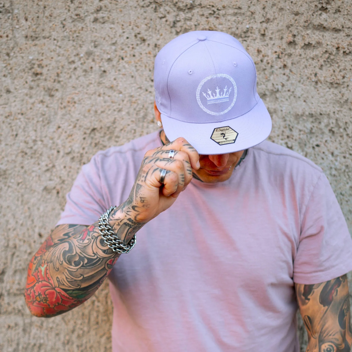 Mermaids Kingdom Snapback - Pastel Purple - Image 9