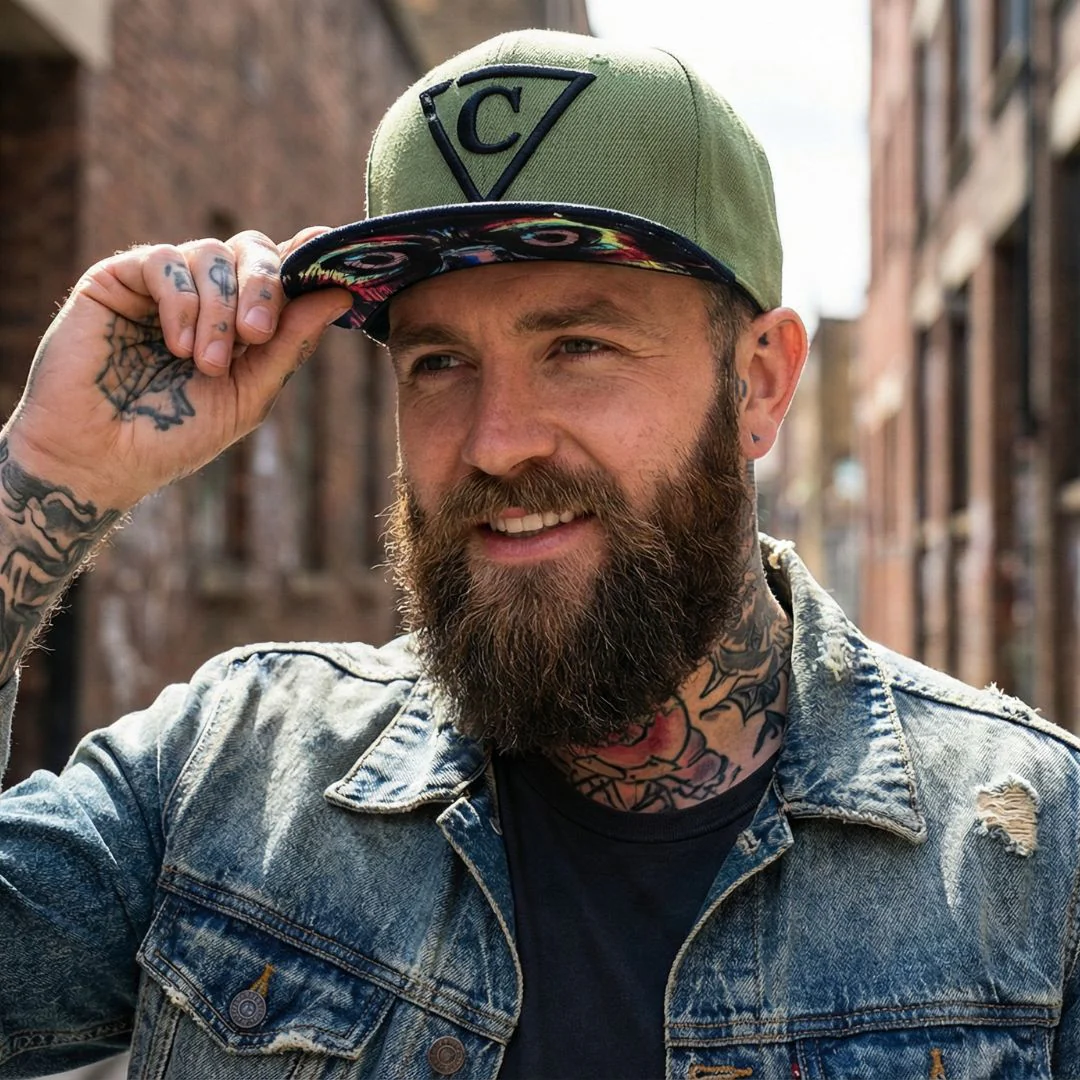 Mighty Eagle Snapback - Green/Black - Image 6