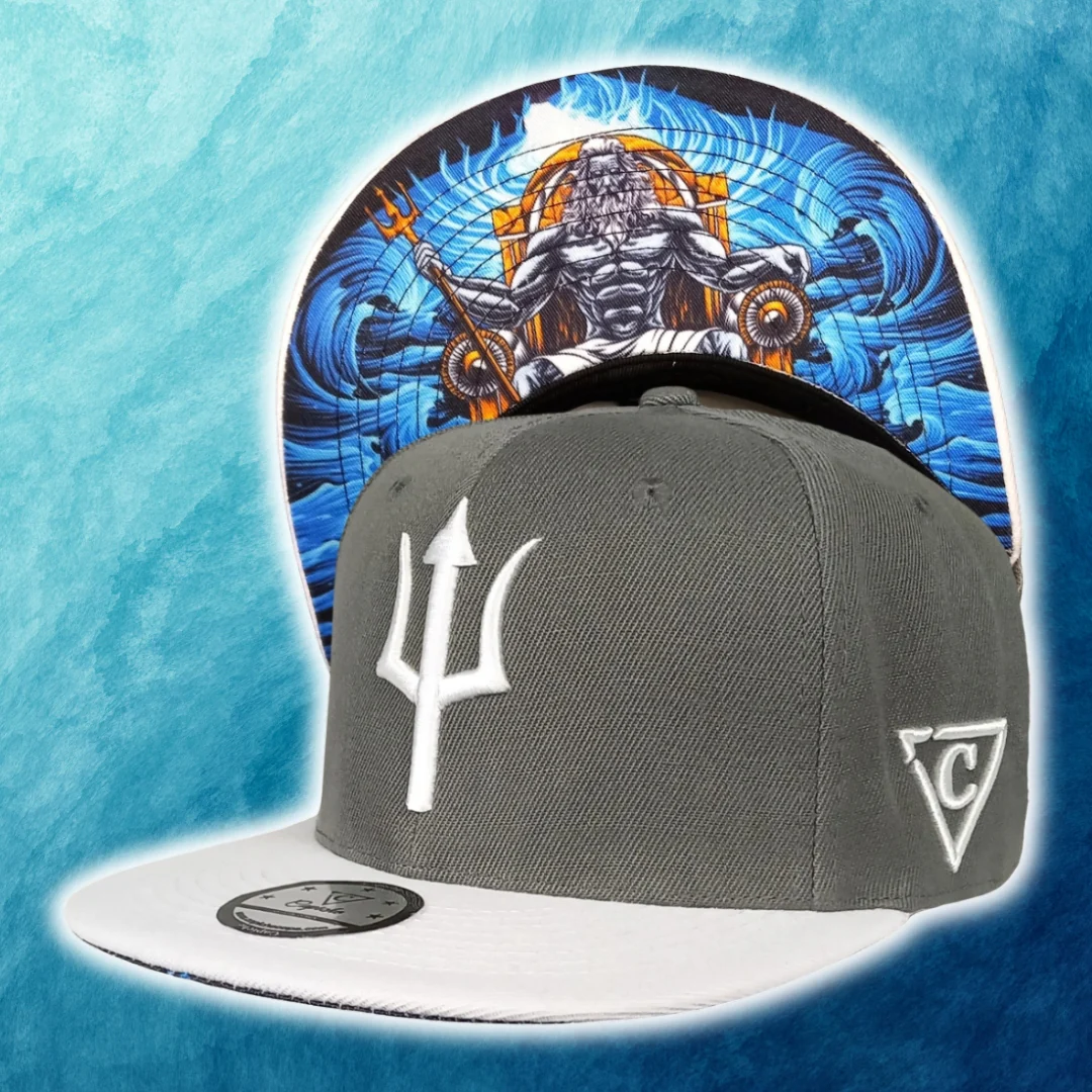 Nereus Snapback - Grey/White - Image 15