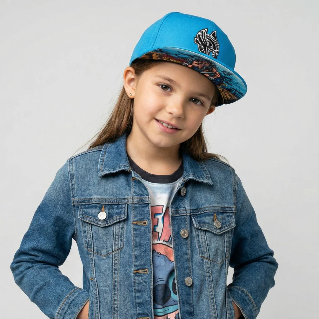 Njord Snapback Child Size - Blue - Image 8