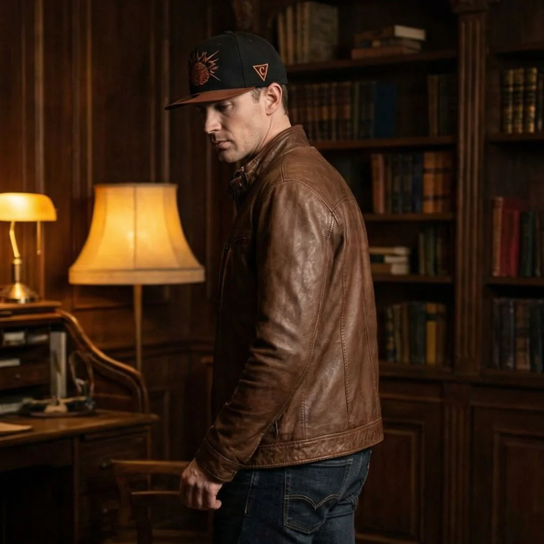 Nobel Snapback - Black/Brown - Image 5