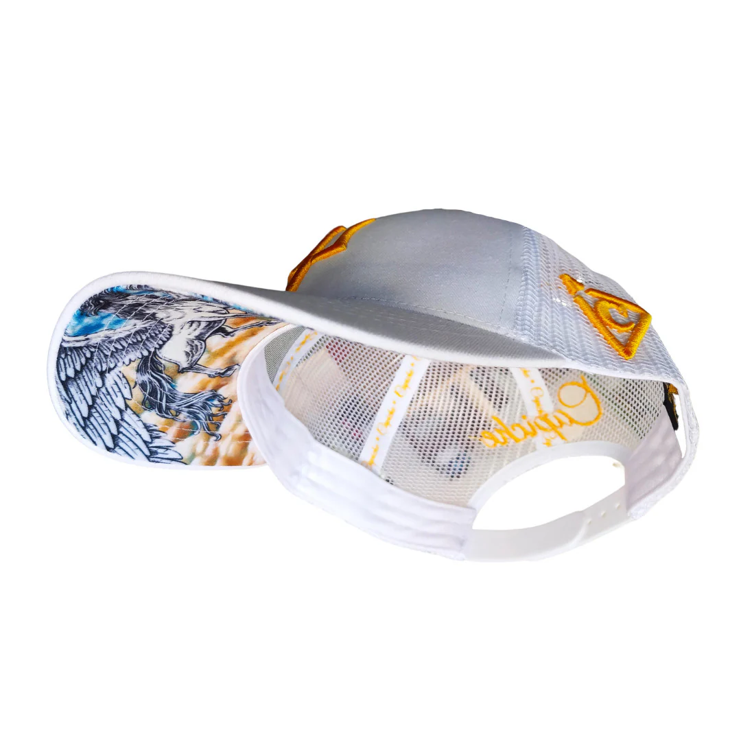 Pegasus Trucker Cap Child Size - White - Image 9