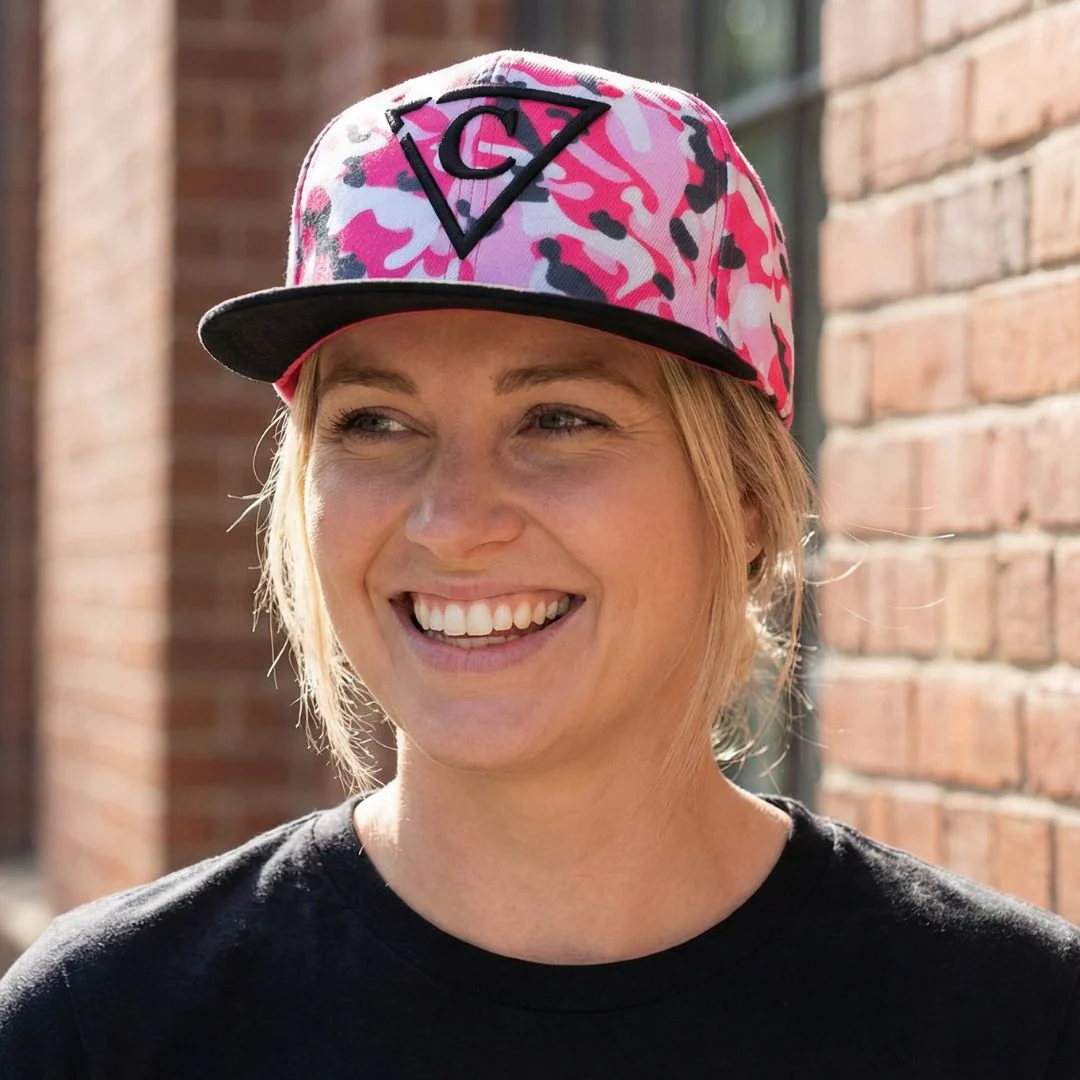 Pink Camo Snapback - Image 3