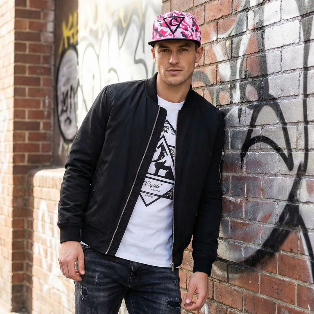 Pink Camo Snapback - Image 4
