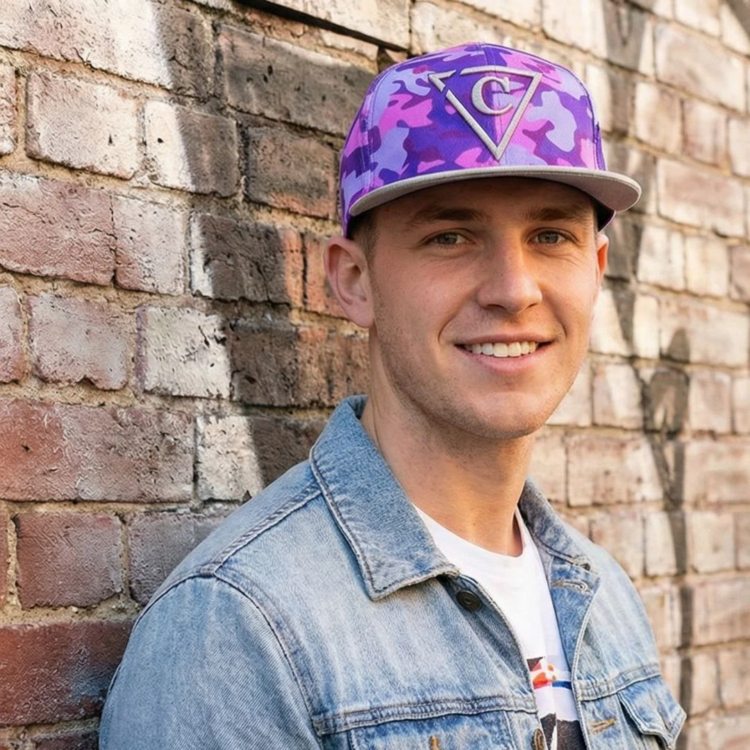 Purple Camo Snapback - Image 6