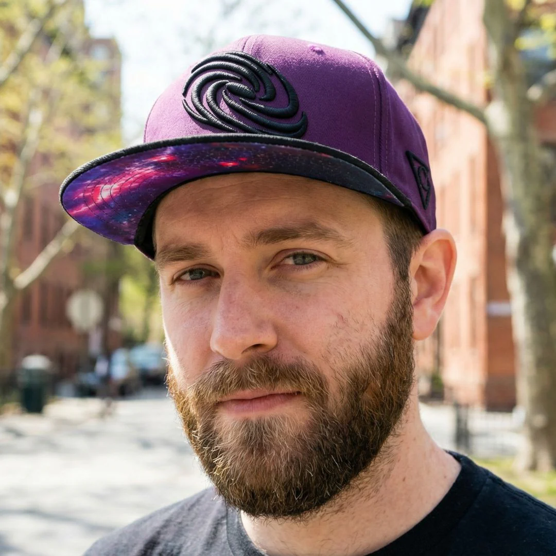 Purple Galaxy Snapback - Image 12
