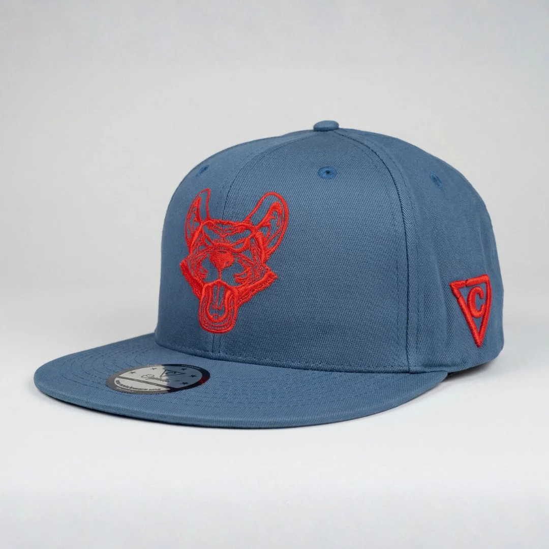 Rats Snapback - Grey/Red - Image 10