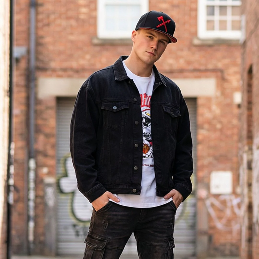 Roman Soldier Snapback - Black - Image 5