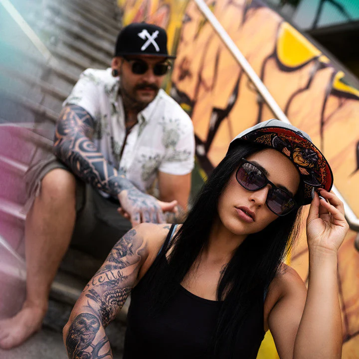 Samurai Snapback - Black - Image 6