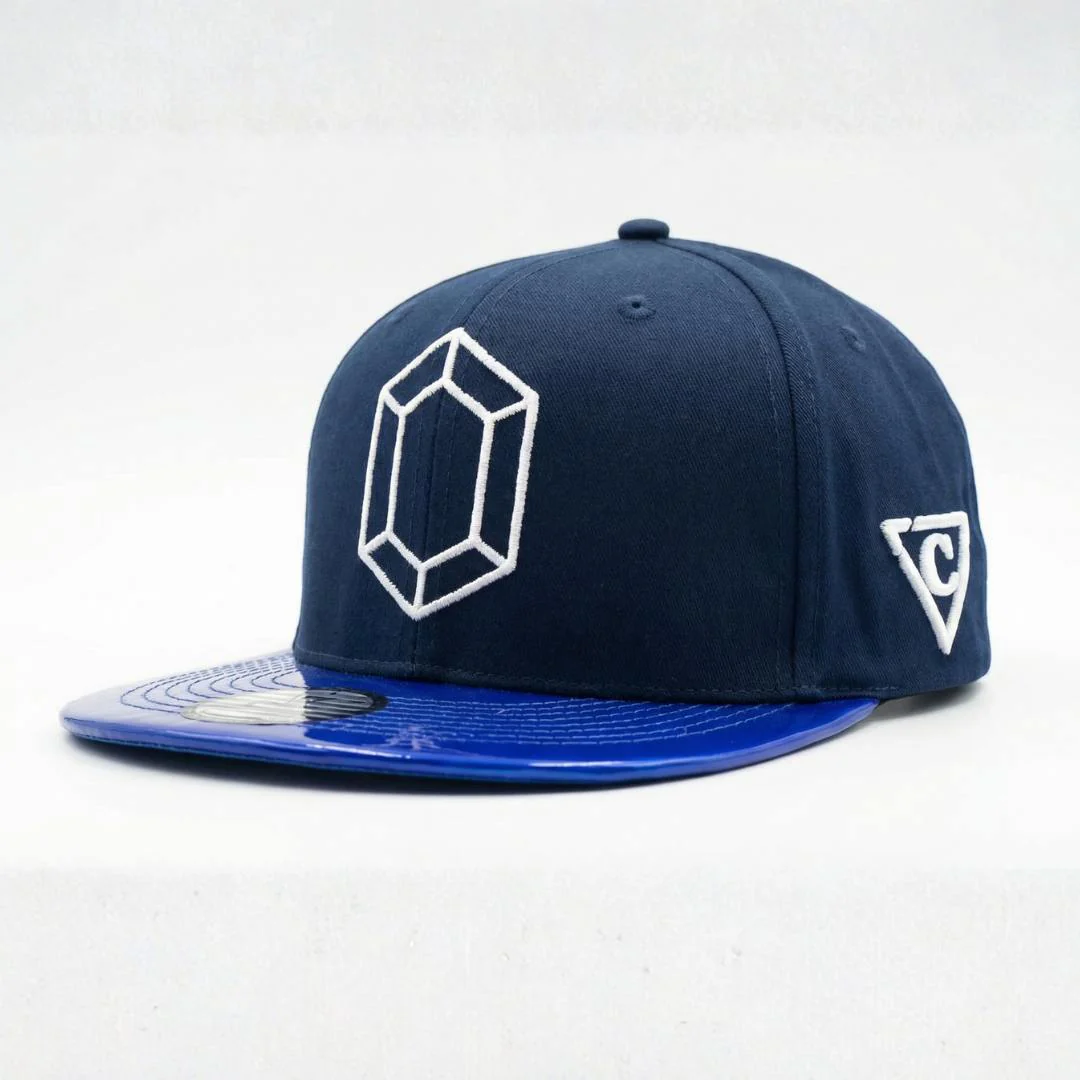 Sapphire Snapback - Blue Holographic Brim - Image 8