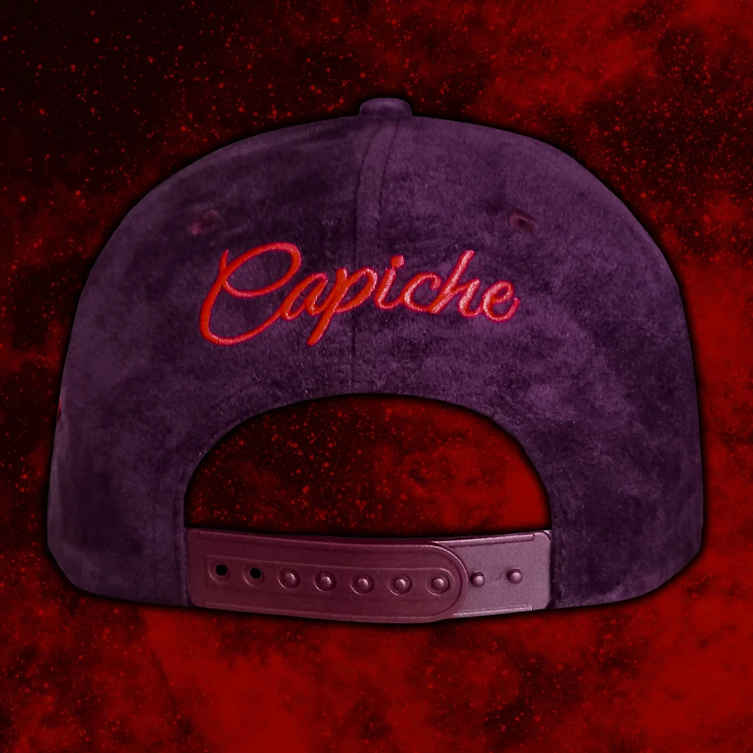 Savior Snapback - Dark Purple/Dark Red Suede - Image 16