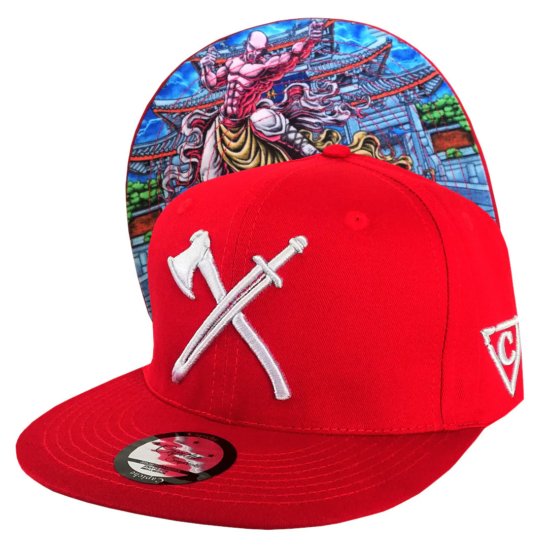 Shaolin Snapback - Red