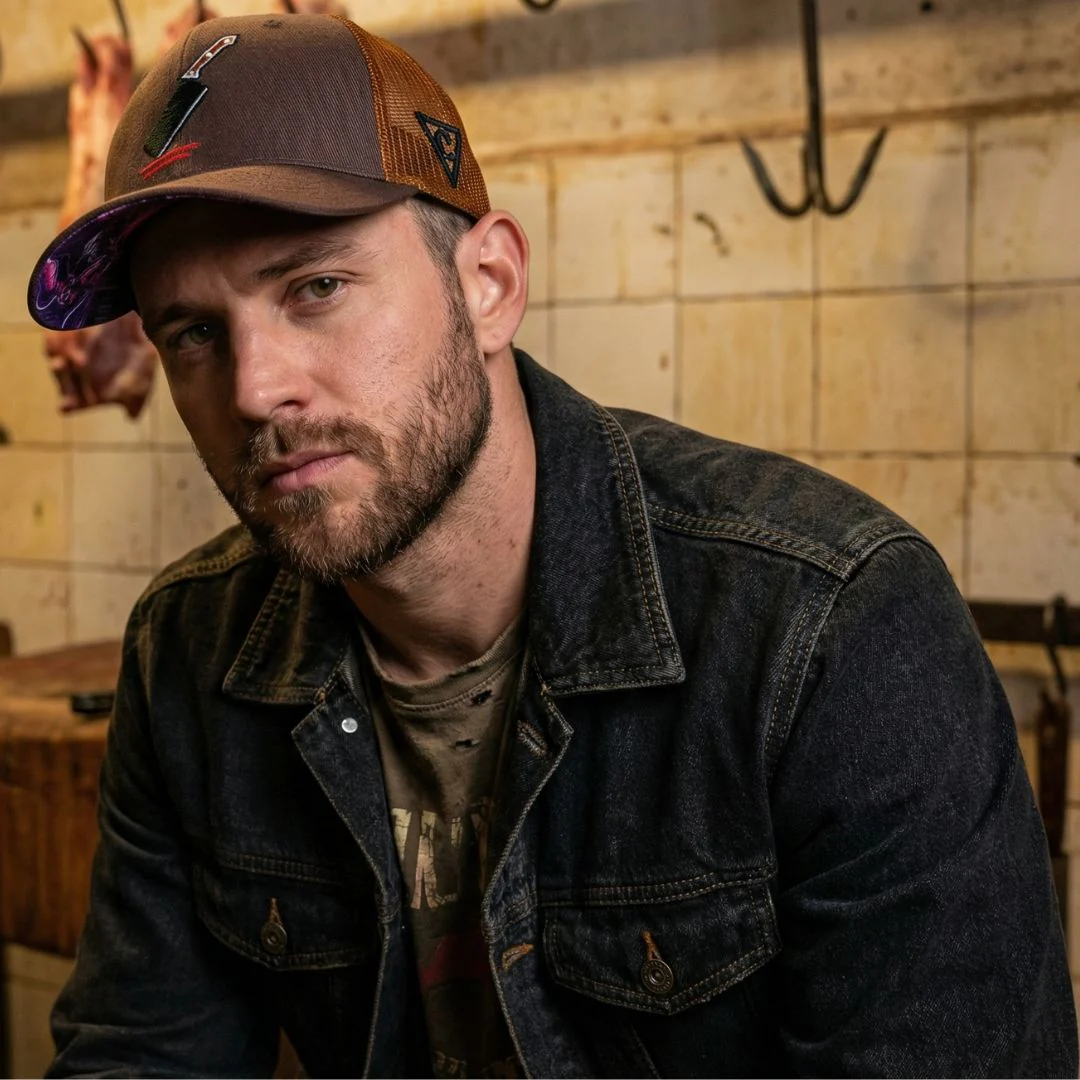 The Butcher Trucker Cap - Brown - Image 4