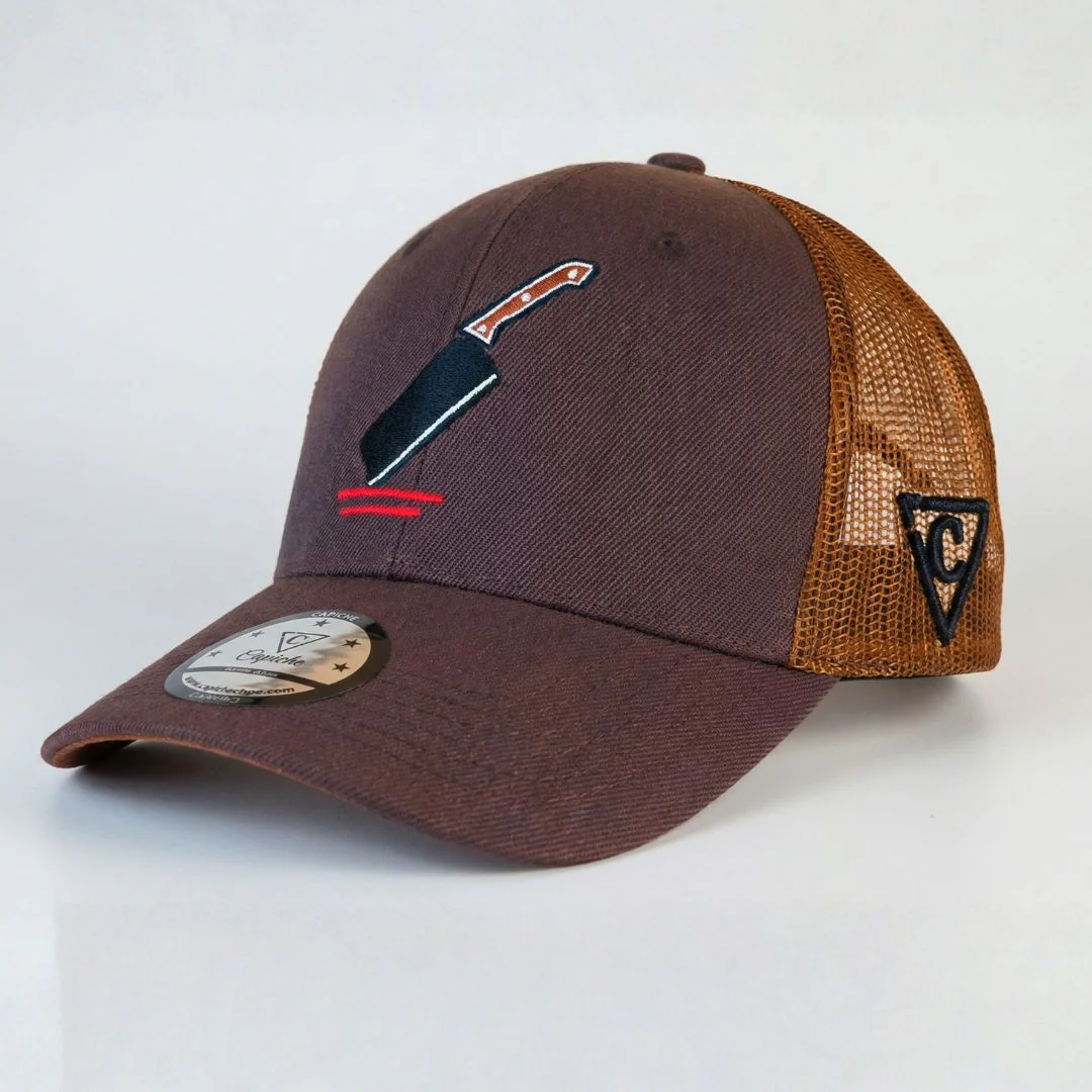 The Butcher Trucker Cap - Brown - Image 7