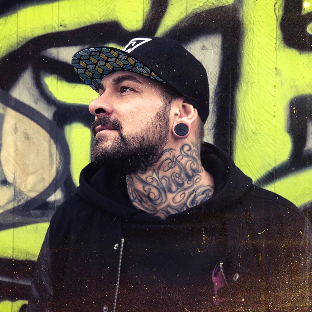 The Cube Snapback - Black - Image 13