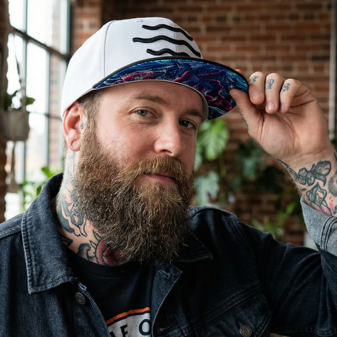 The Kraken Snapback - Grey/Black - Image 11