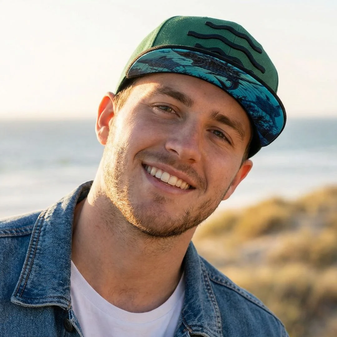 The Shark Snapback - Green/Black - Image 2