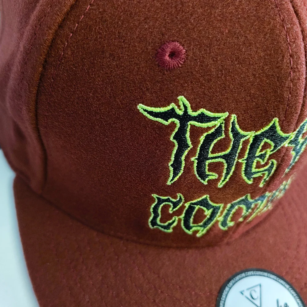 They're Coming Snapback - Rust Red Felt Fabric - Image 14