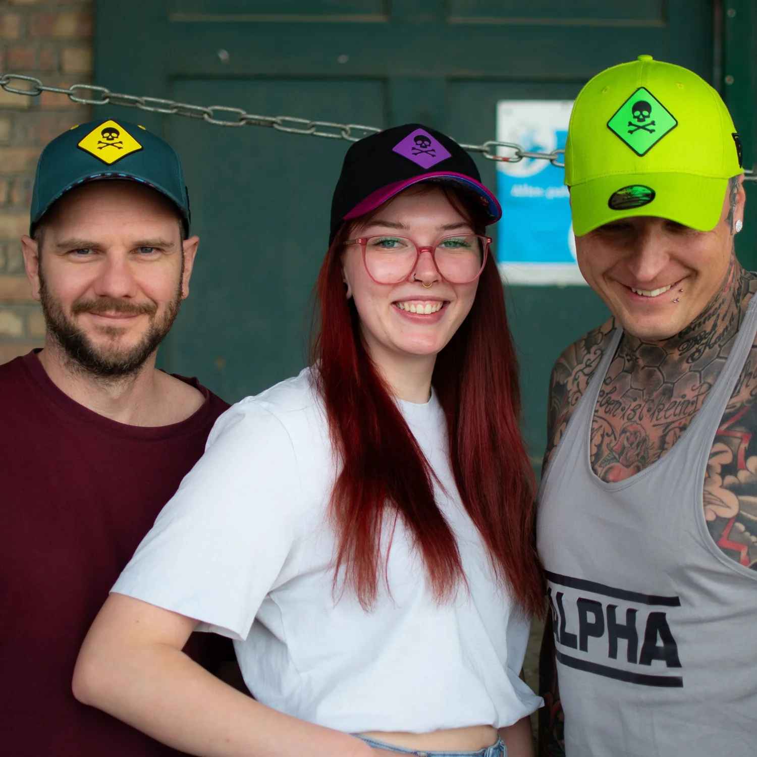 Toxic Tsunami Curved Cap - Neon Green - Image 5