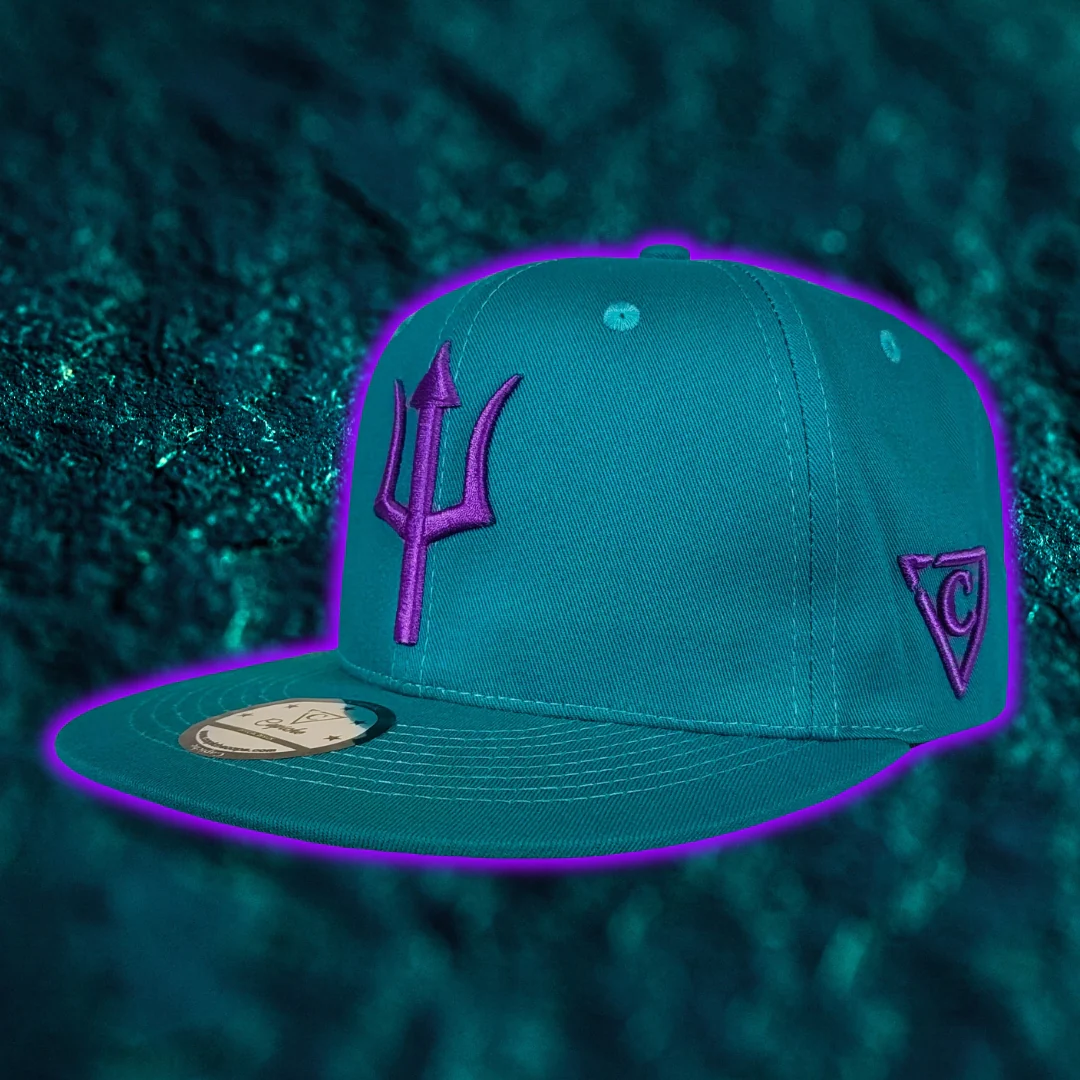 Triton Snapback - Teal Blue - Image 14
