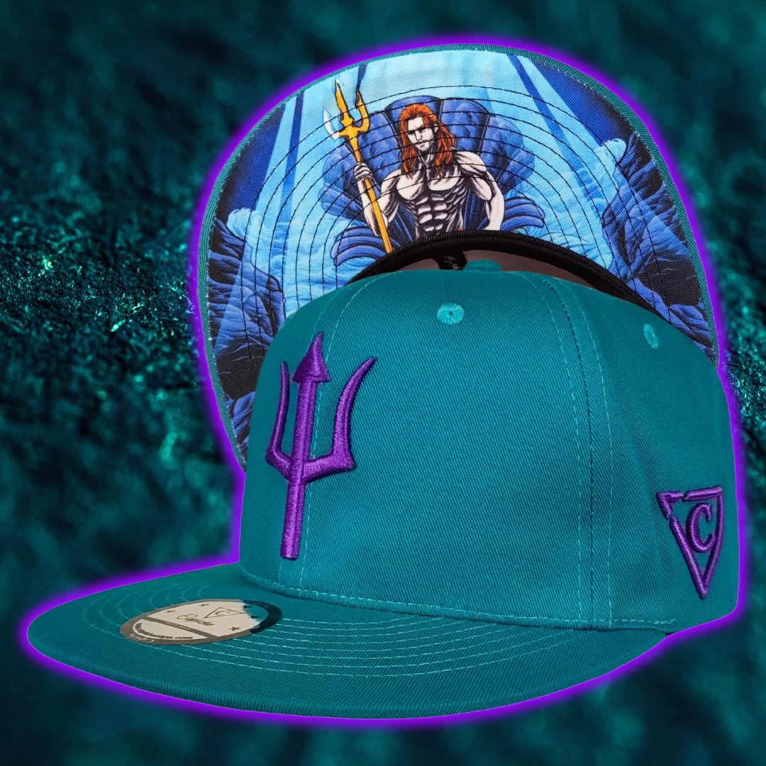 Triton Snapback - Teal Blue - Image 17