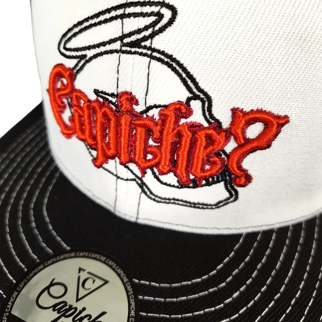 Urban Halo Snapback - Black/White - Image 10