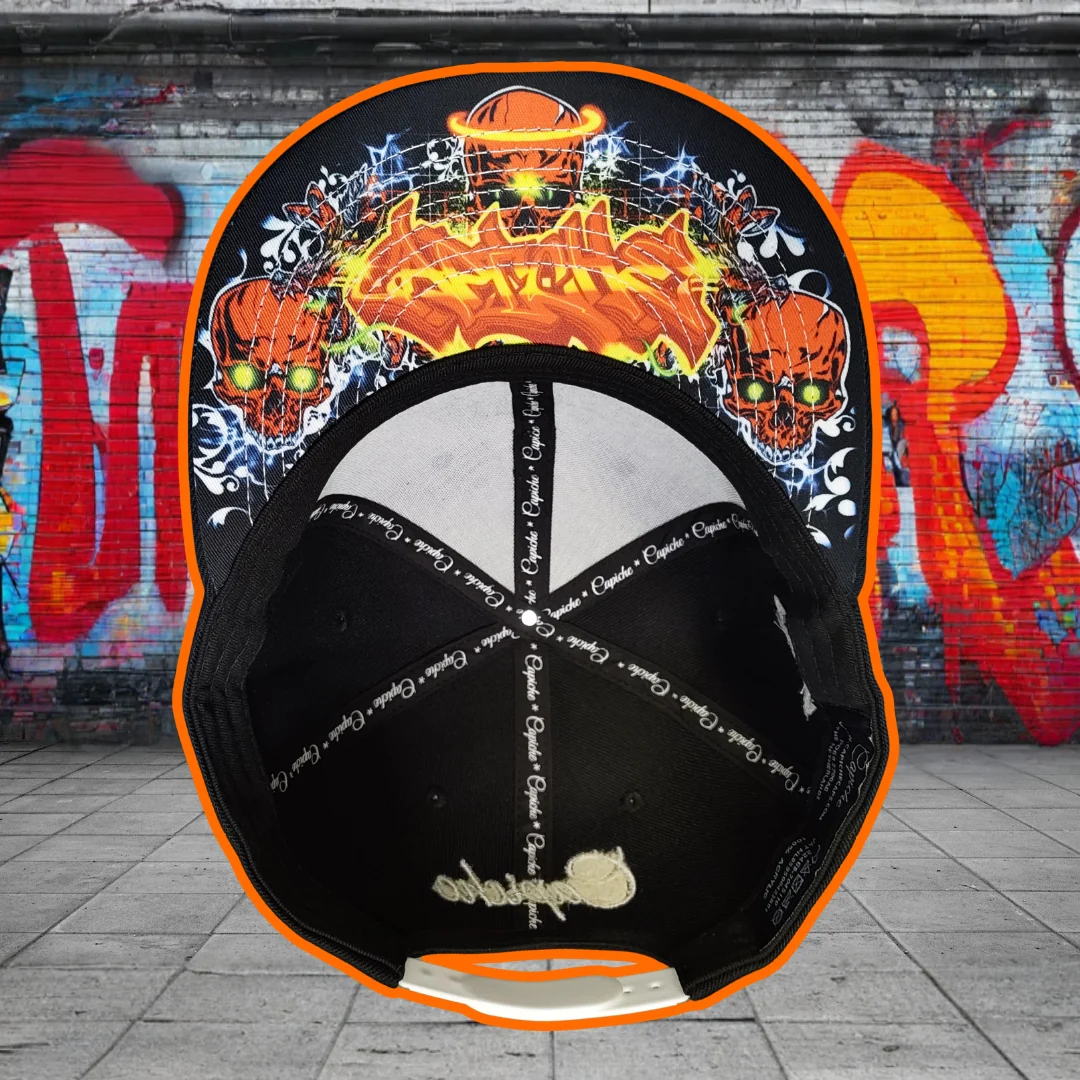 Urban Halo Snapback - Black/White - Image 11