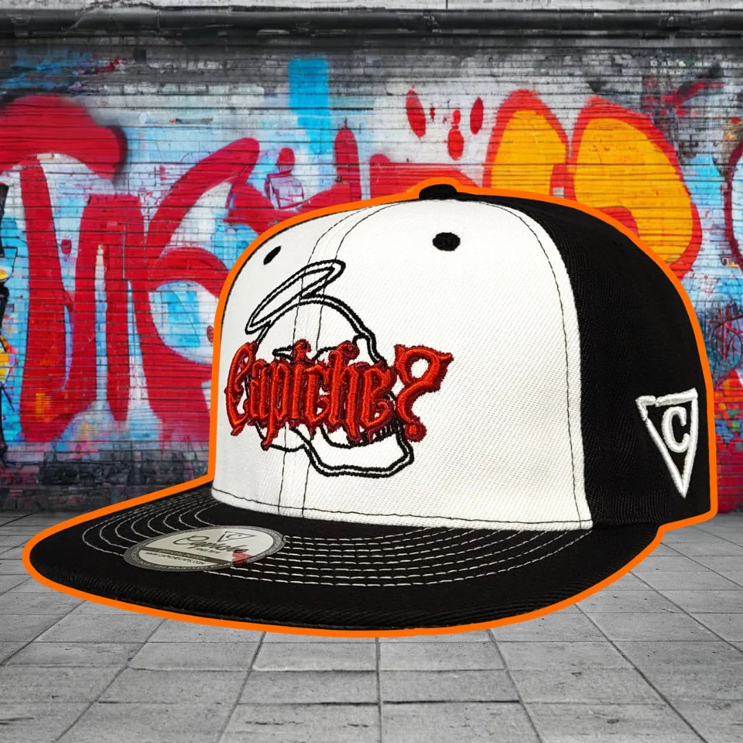 Urban Halo Snapback - Black/White - Image 12