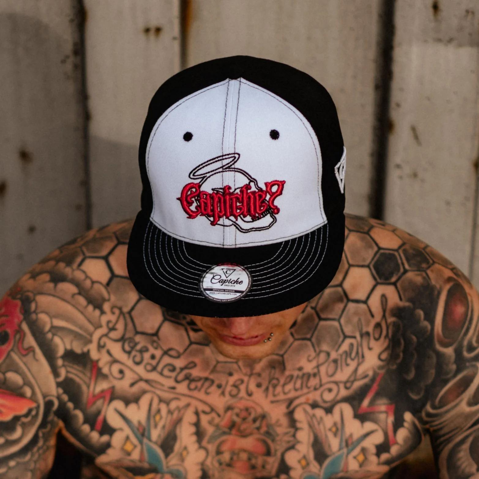Urban Halo Snapback - Black/White - Image 8