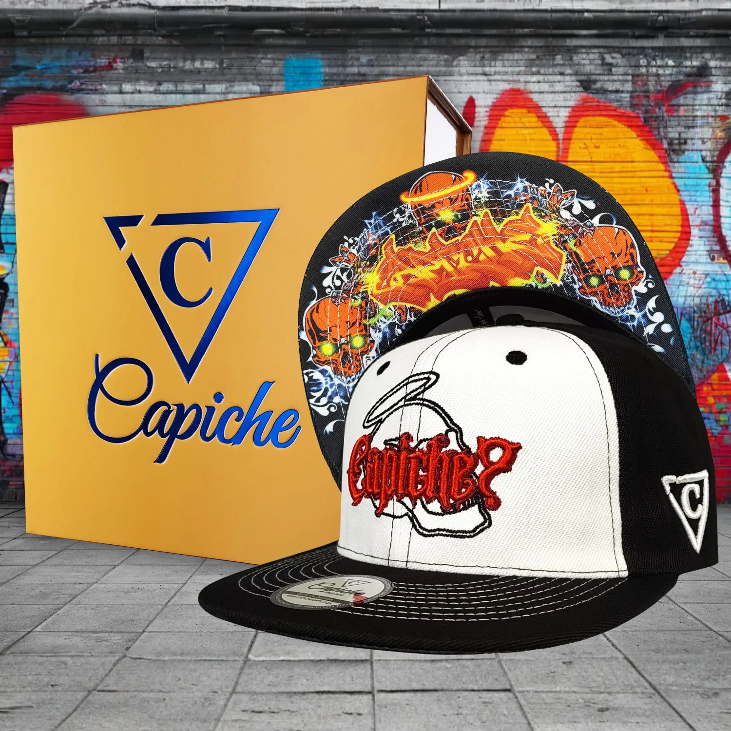 Urban Halo Snapback - Black/White - Image 9