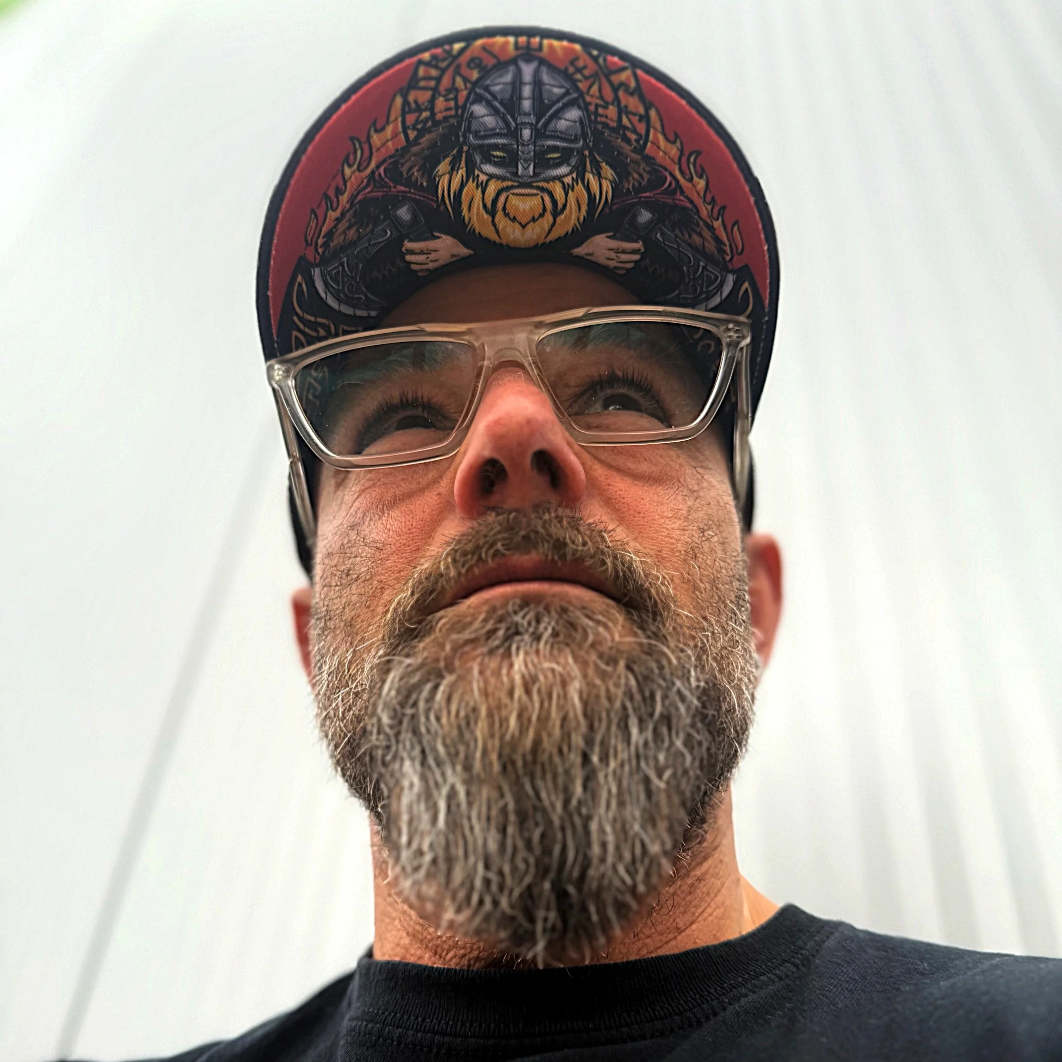 Viking Trucker Cap - Dark Grey/Black - Image 8