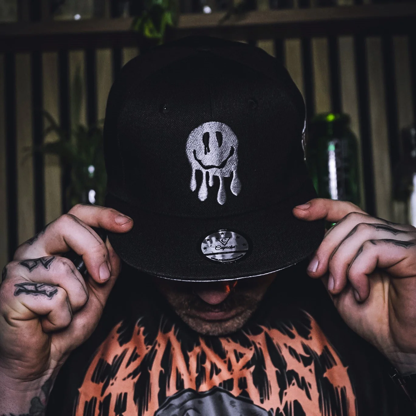 Wall Drawing Snapback - Black - Image 6