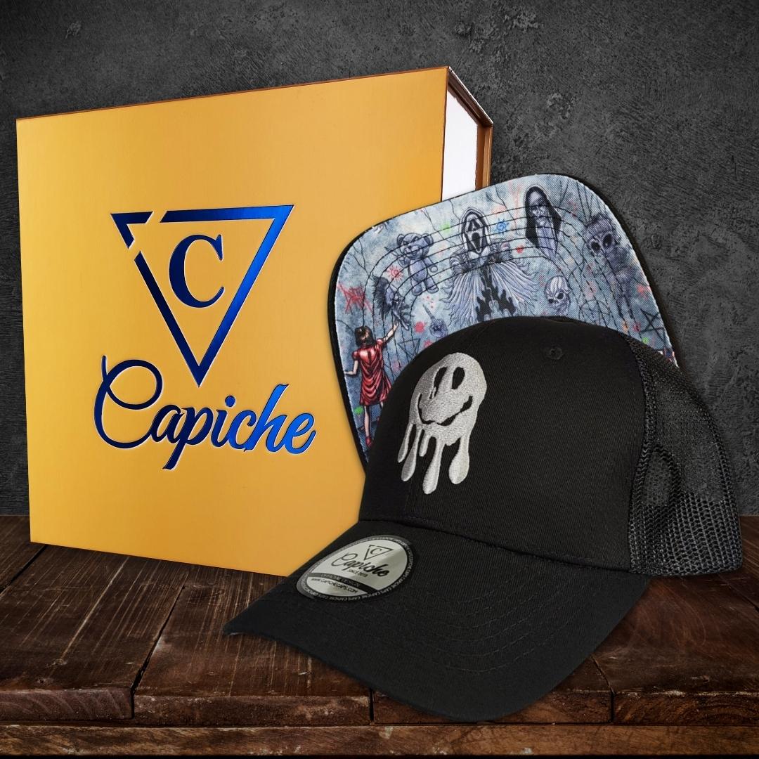 Wall Drawing Trucker Cap - Black - Image 3